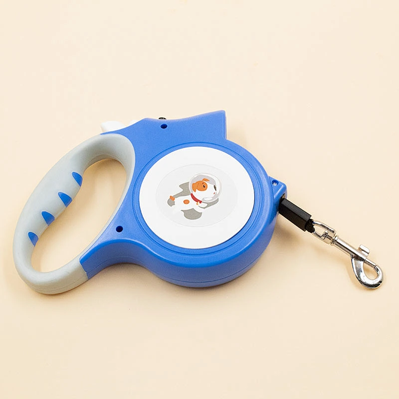 Pet Supplies LED Lights Automatic Pet Traction Rope Durable Retractable 5m Dog Leash