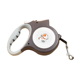 Pet Supplies LED Lights Automatic Pet Traction Rope Durable Retractable 5m Dog Leash