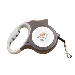 Pet Supplies LED Lights Automatic Pet Traction Rope Durable Retractable 5m Dog Leash
