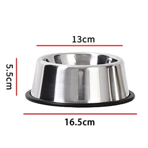 Wholesale slow feeder dog food bowls pet stainless steel