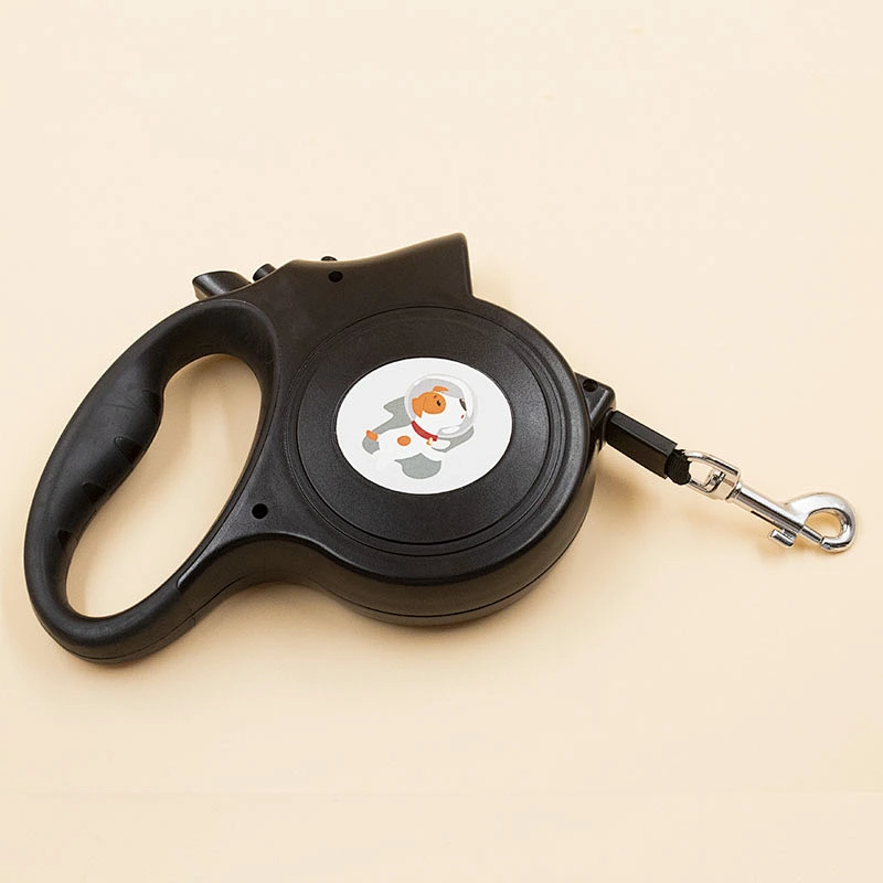 Pet Supplies LED Lights Automatic Pet Traction Rope Durable Retractable 5m Dog Leash