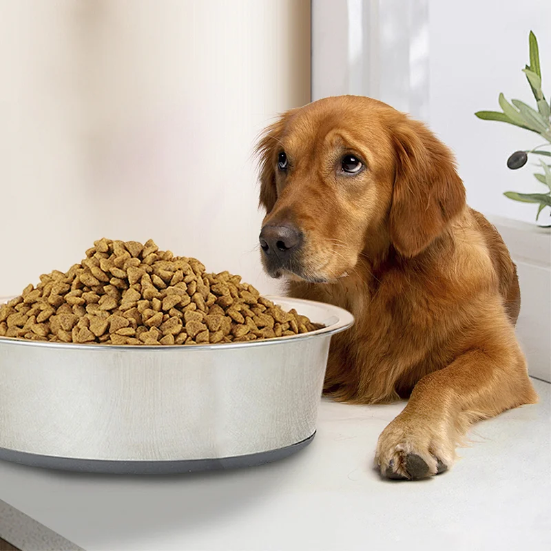 Cheap price Wholesale Pet Food Water Bowl Cat Stainless Steel Metal Dog Bowl
