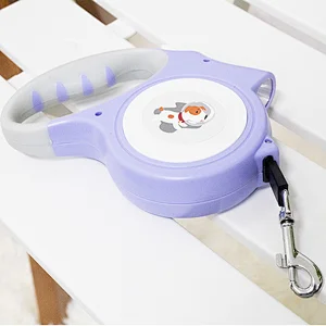 Pet Supplies LED Lights Automatic Pet Traction Rope Durable Retractable 5m Dog Leash