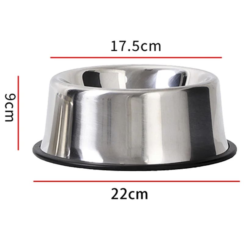 Wholesale slow feeder dog food bowls pet stainless steel