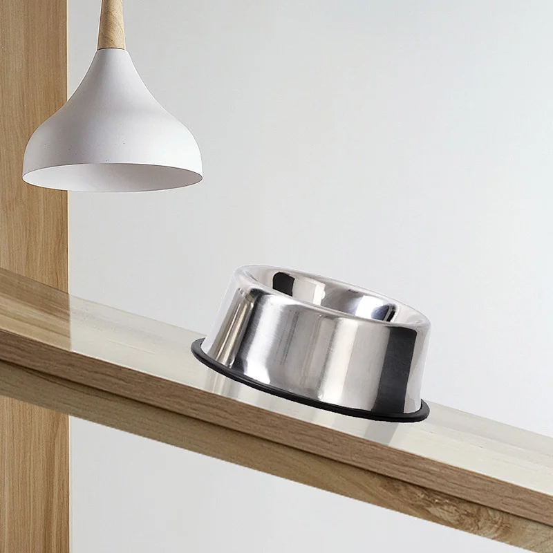 Wholesale slow feeder dog food bowls pet stainless steel