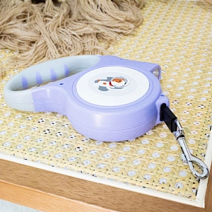 Pet Supplies LED Lights Automatic Pet Traction Rope Durable Retractable 5m Dog Leash