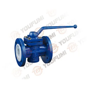 PFA Lined Plug Valve