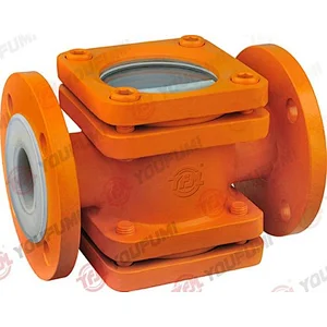 Ball Type Check Valve with Sight Glass