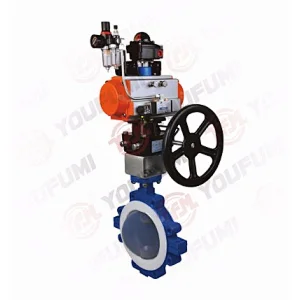 Actuated Butterfly Valve
