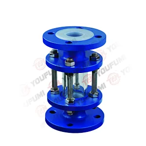 PFA Lined Sight Glass