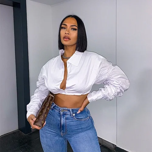 ruched sexy crop tops manufacturer