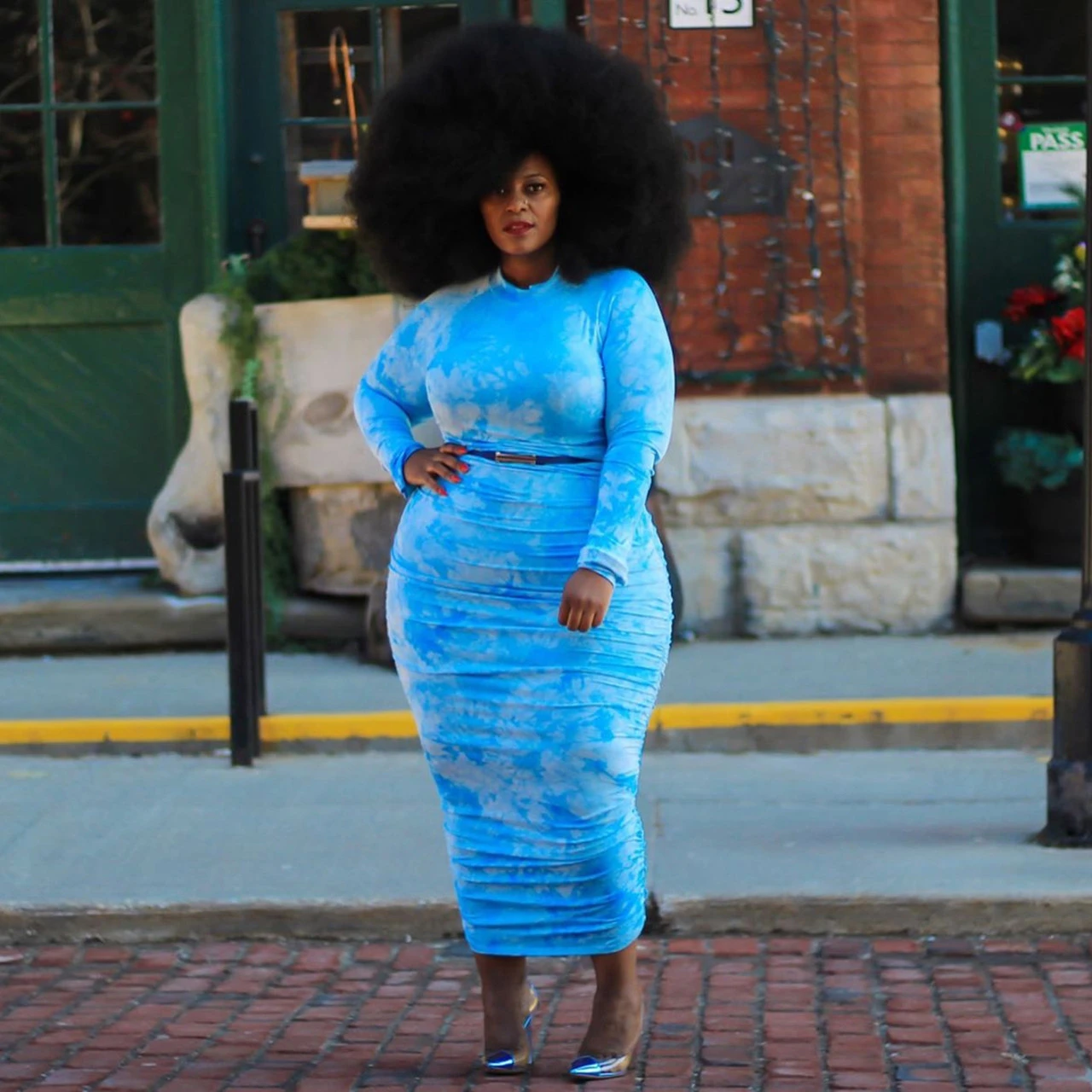 printing plus size dress pleated dress manufacturer