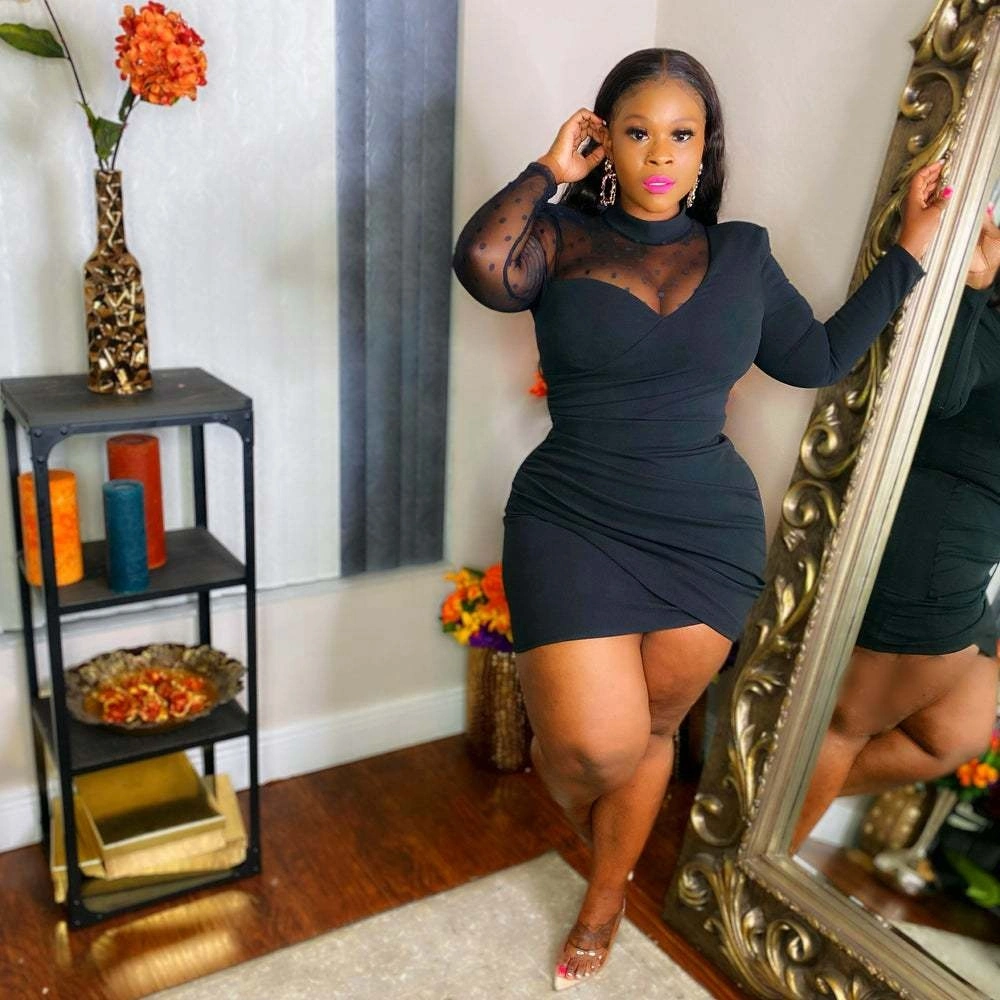 formal plus size dress black sexy dress manufacturer