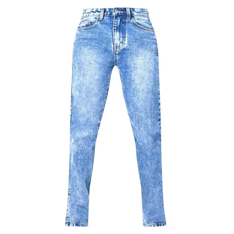 light wash jeans high waist jeans manufacturer