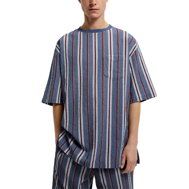 oversized striped t shirts manufacturer