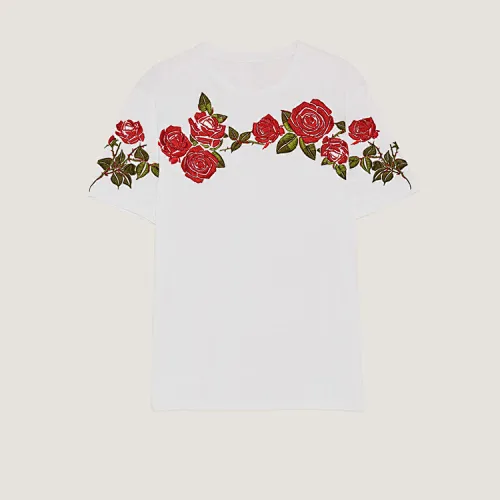 embroidered t shirt mens manufacturer