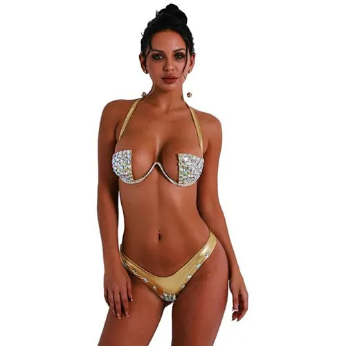 crystal sexy bikini set manufacturer