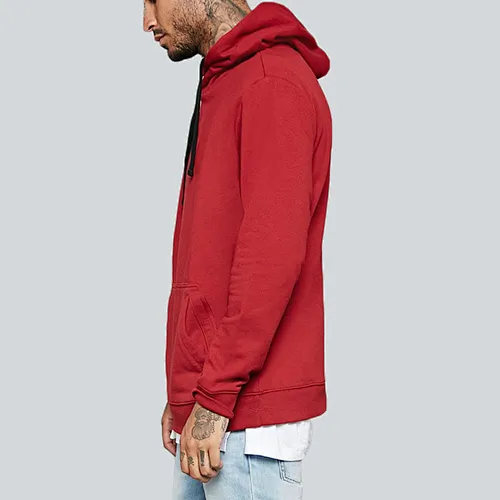 red zipper hoodies manufacturer