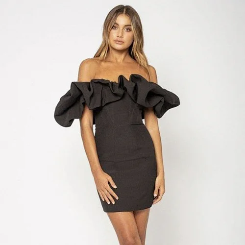 satin corsets dress off shoulder dress manufacturer