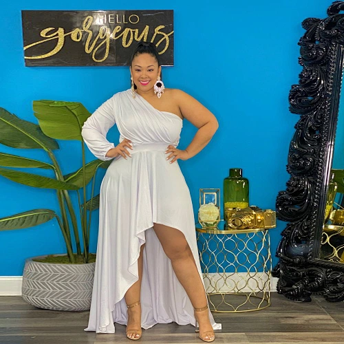 club plus size dress custom color dress manufacturer