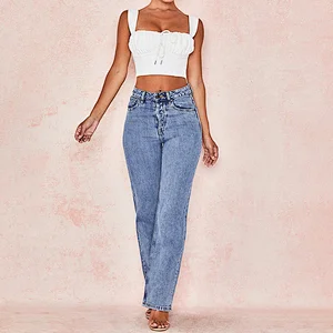 fashion high waist jeans manufacturer