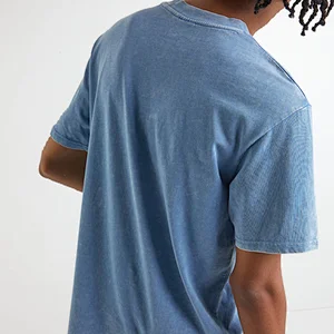 blue acid wash t shirts manufacturer