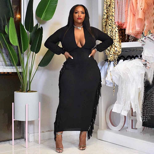 long bodycon dress plus size dresses manufacturer