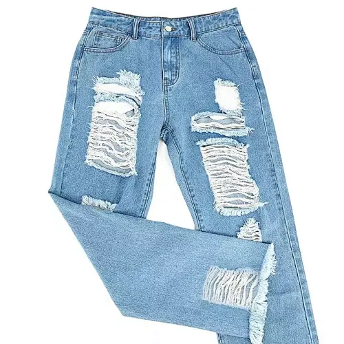 ripped washed jeans manufacturer