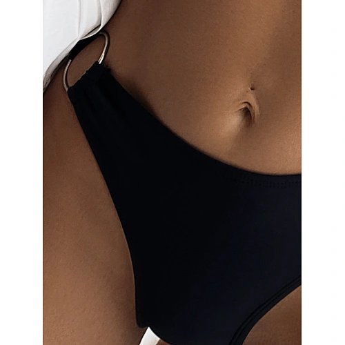 solid swimsuits one shoulder bikinis manufacturer