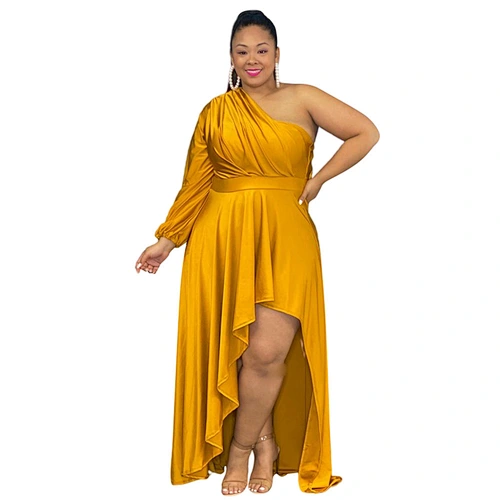 High Quality and Comfortable Custom Color Dress Women Plus Size Club Dress