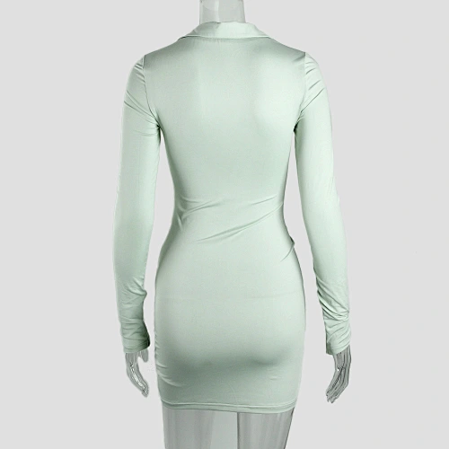 silk bodycon dress mini ruched dress manufacturer
