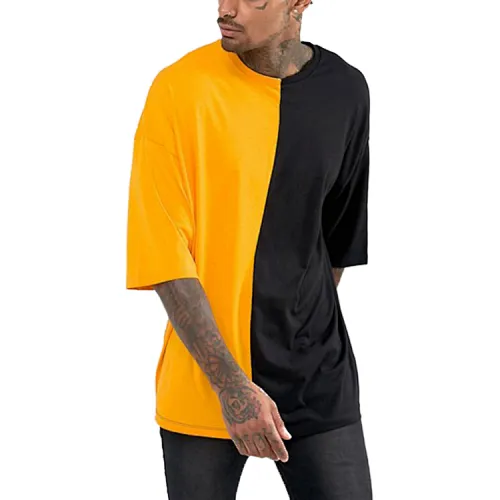 oversized vintage tee patchwork t shirts manufacturer