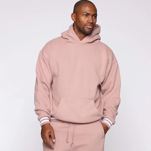 striped hem hoodies manufacturer