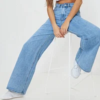 high waisted wide leg jeans manufacturer