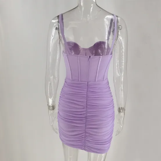 backless corsets dress mini bodycon dress manufacturer