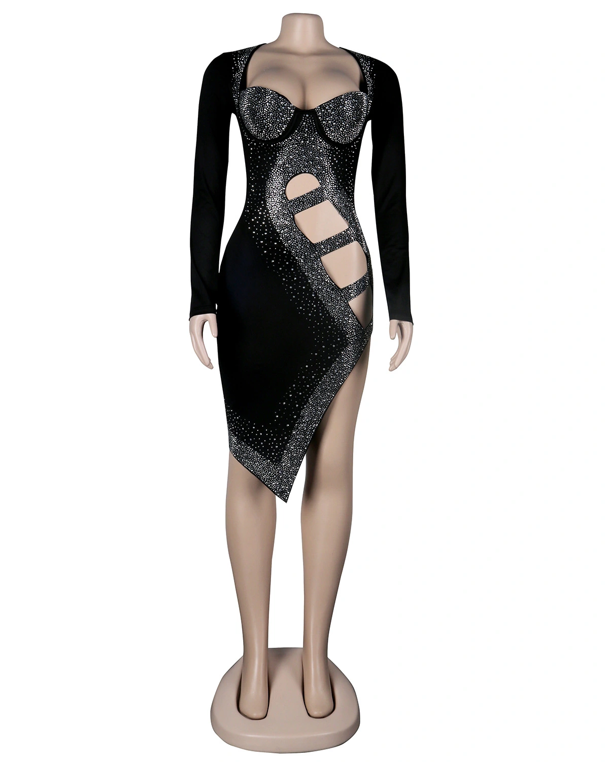 sparkly rhinestone dress manufacturer