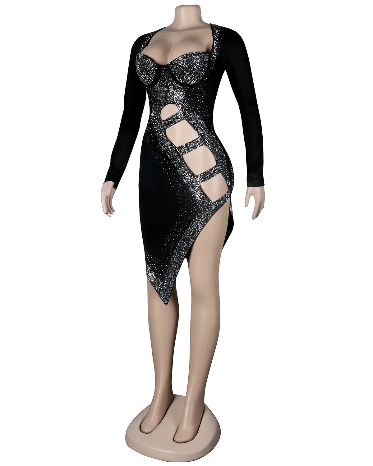 sparkly rhinestone dress manufacturer