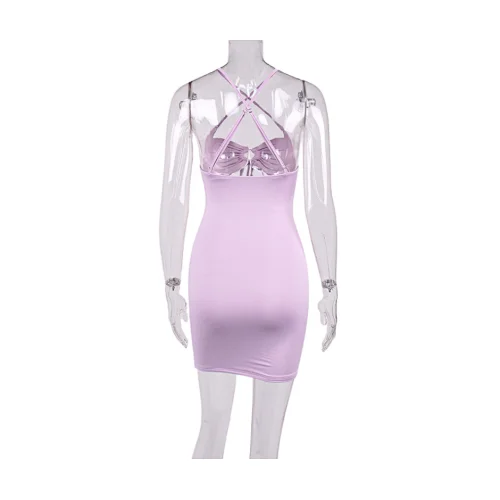 hollow out bodycon dress party dress manufacturer