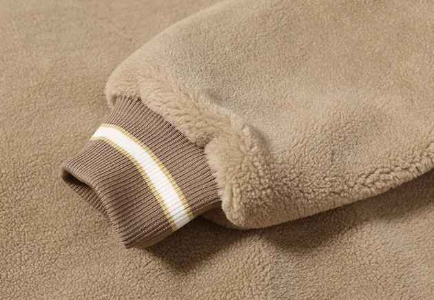 fleece jacket with fur manufacturer