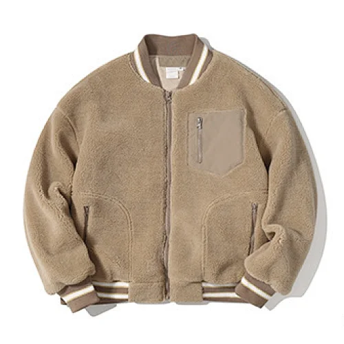 fleece jacket with fur manufacturer