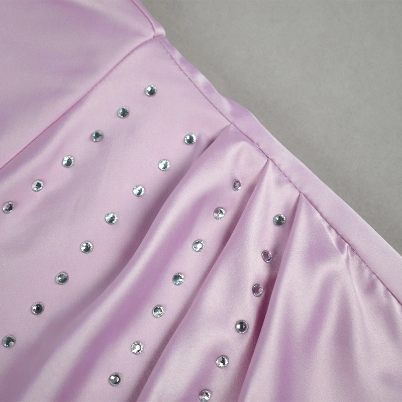 pink satin slip dress manufacturer
