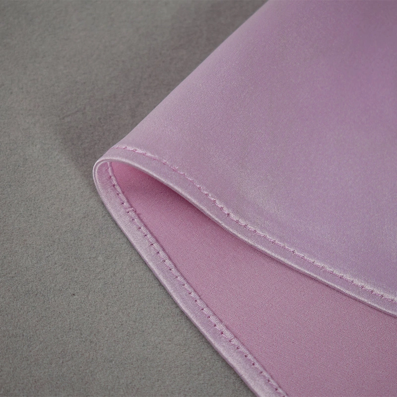 pink satin slip dress manufacturer