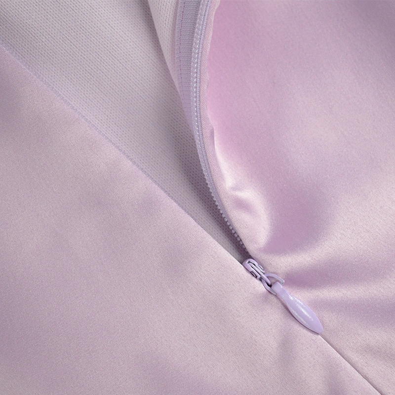 pink satin slip dress manufacturer