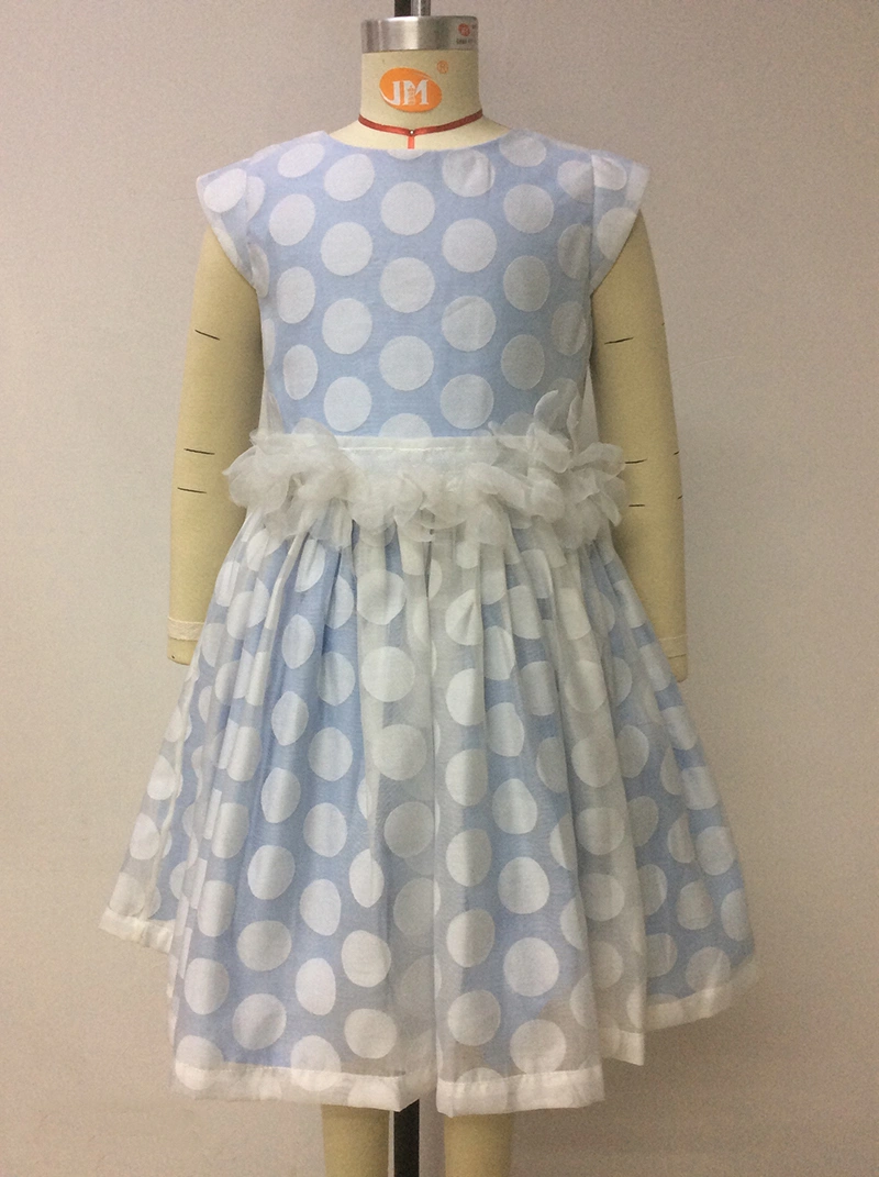 ruffle collar girl dress manufacturer