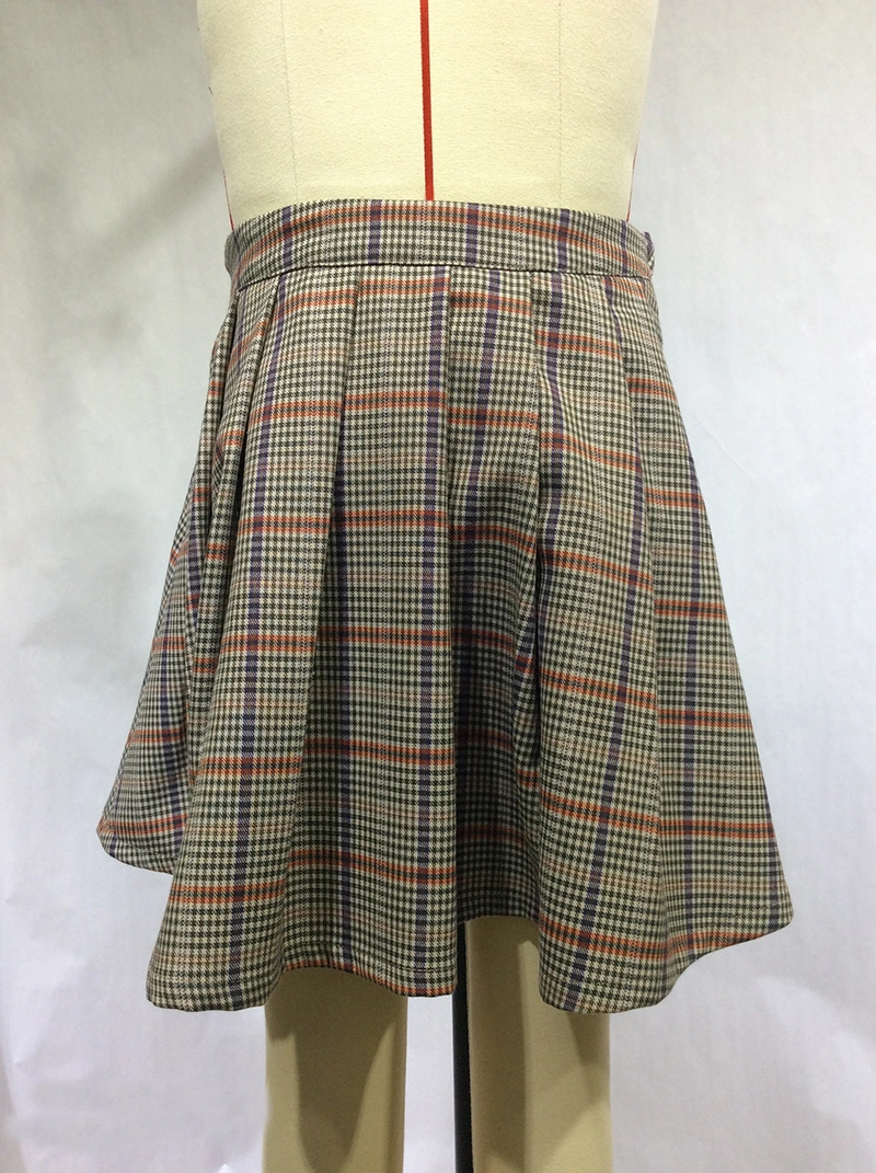 girls plaid skirt manufacturer