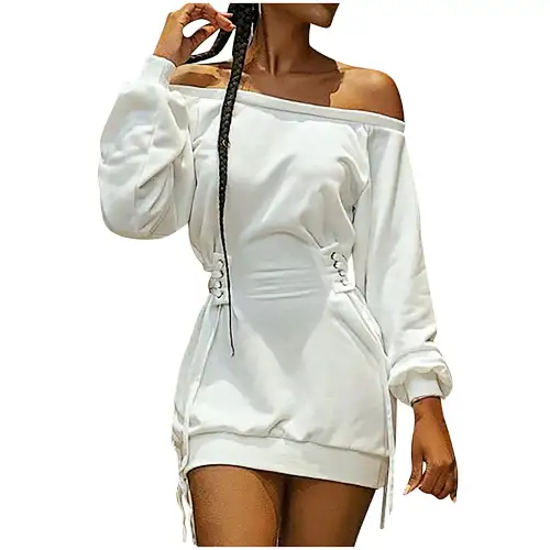 off shoulder mini dress manufacturer