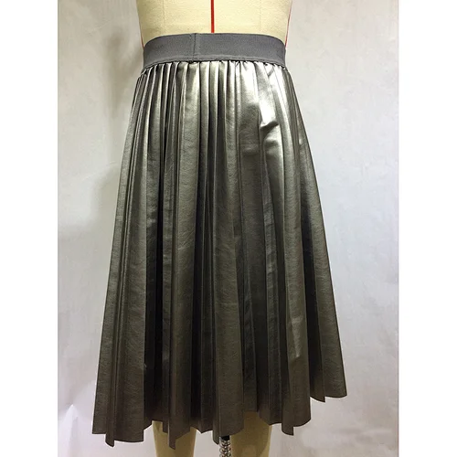New Style Baby Girl Elegant Dress Wholesale Leather Skirt