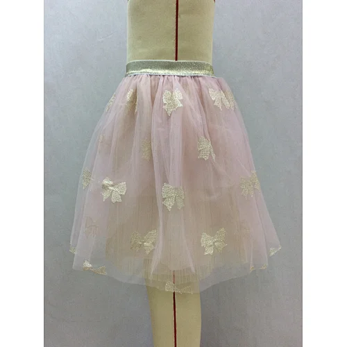 girls mesh butterfly skirt manufacturer