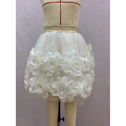 Elegant Evening Baby Girl Dress Wholesale Exclusive Tulle Mesh Flower Skirt