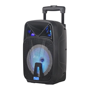 Outdoor speaker with microphone